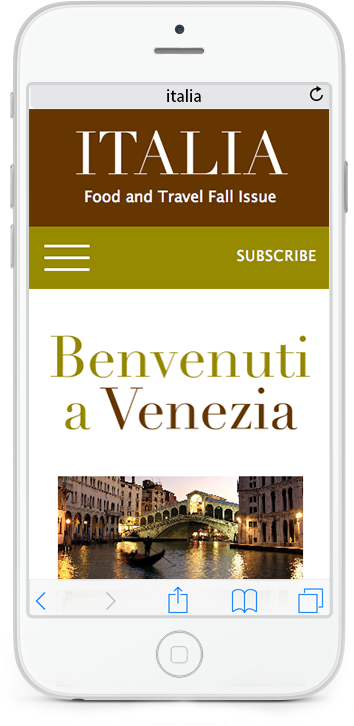 Italia Mobile Site